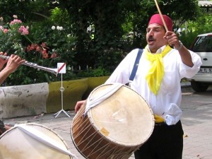 Música callejera en Istambul, Turquía