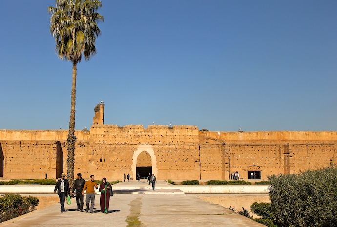 Marrakech, antiguo palacio real Badi