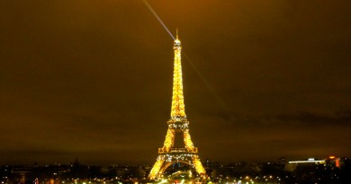 Torre Eiffel de Noche paris